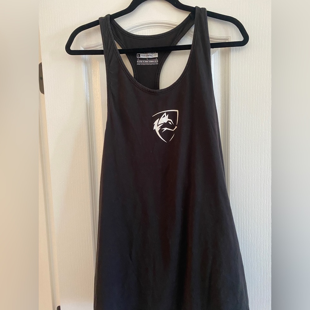 Black Alphalete stringer